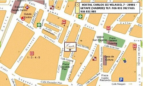 Hostal Carlos III, Забронировать Хостел Хостелы Хетафе, Хостел