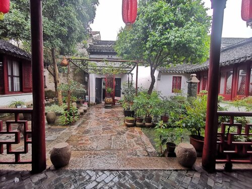 Tongli Jingyi Hall Houses Inn, Забронировать Отель Сучжоу Цзянсу