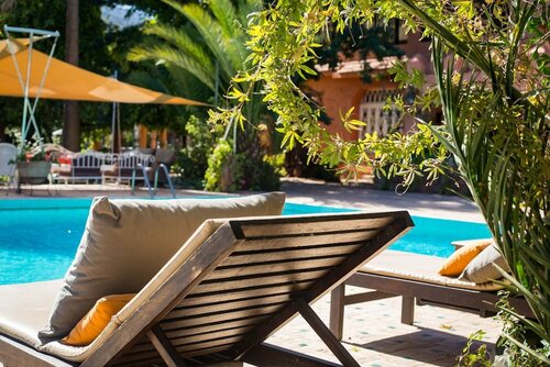 Domaine de la Roseraie Resort and SPA Ouirgane Maroc, Забронировать Отель Отели Марракеша с бассейном, Бассейн