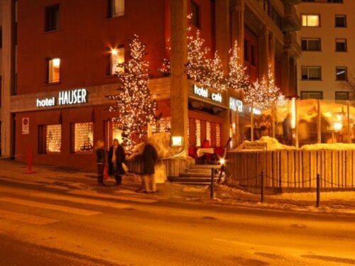 Отель Hauser Swiss Quality, Забронировать Отель Санкт-Мориц Санкт-Мориц
