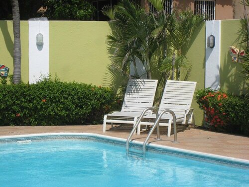Alablanca Apartments, Residents Inn, Rezervovat Apartmánový hotel Willemstad hotely s bazénem, Bazén