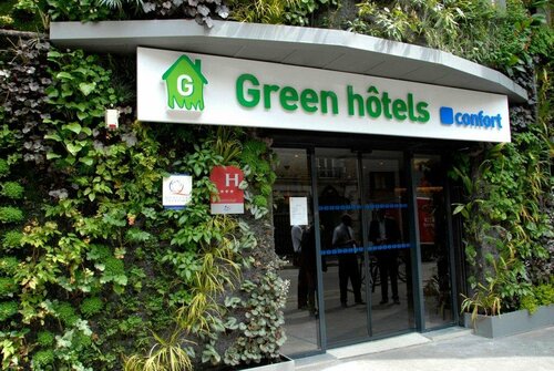 Green hotels Confort Paris 13, Забронировать Отель Отели в центре Ле-Кремлен-Бисетр, в центре, Парковка