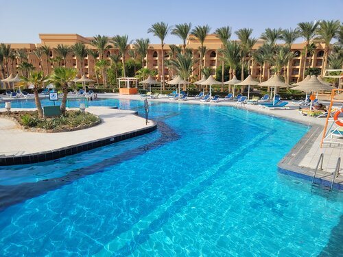 Отель Giftun Azur Resort All inclusive, Забронировать Курортный отель Отели Хургада с бассейном, Бассейн
