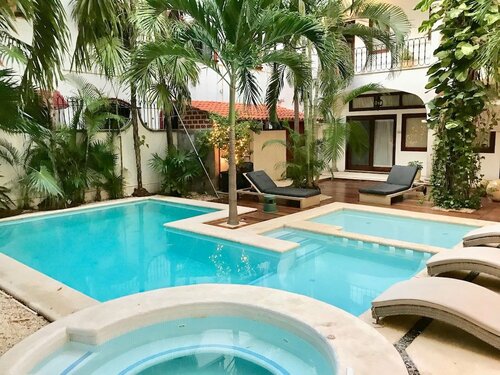 Condohotel Fabiola, Забронировать Отель Плая-дель-Кармен Кинтана-Роо, рядом с Пляжный клуб Mamitas