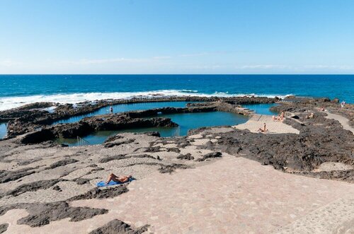 Agaete Beach Rental at Volcanic Natural Pools by VillaGranCanaria