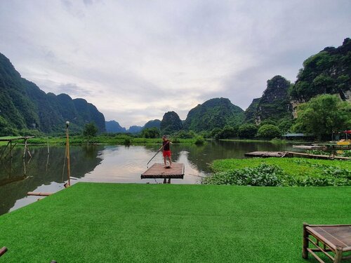 Quoc Khanh Bamboo Homestay - Hostel, Забронировать Хостел Ниньбинь Вьетнам, рядом с Trang An Eco Tourism Complex
