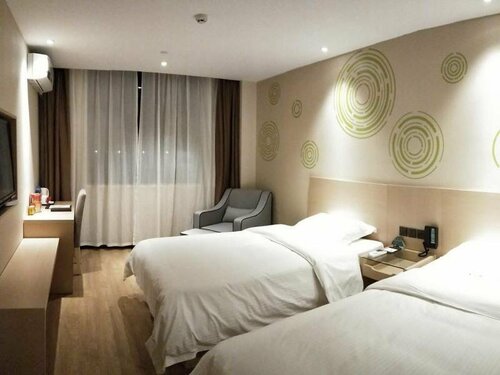 GreenTree Inn Taizhou East Meilan Road University Town Hotel, Book Hotel Taizhou hoteller med morgenmad, Morgenmad