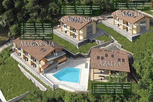 Residence Eden Magnolia 19, Забронировать Апартаменты/квартира Ардженьо Озеро Комо