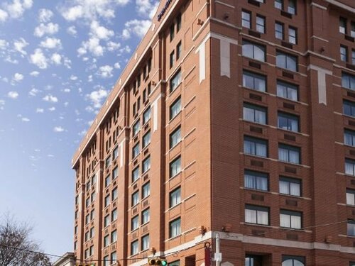 SpringHill Suites by Marriott Dallas Downtown / West End, Забронировать Отель Отели Далласа 3 звезды, рядом с Agriculture Complex, 3*
