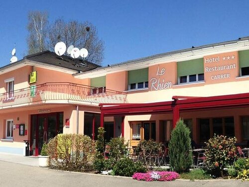 Hôtel CARRER Le Rhien, Book Hotel Hoteller i Burgund med parkering, Parkering