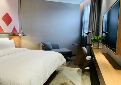 Borrman Hotel Pujin Road Shanghai, Забронировать Отель Миньхан Шанхай