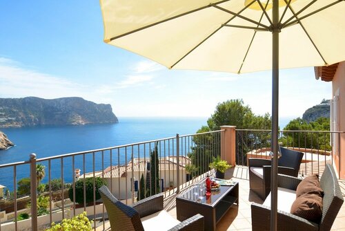 Villa with incredible sea views and pool Up To 7, Забронировать Вилла Порт-д'Андрайч Sierra de Tramuntana