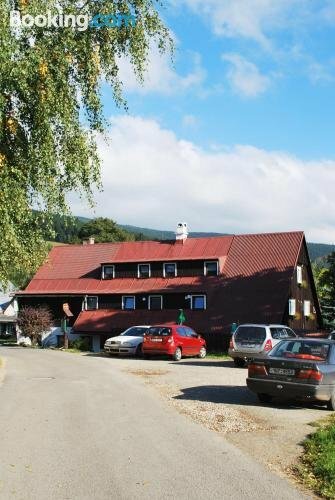 Penzion Na Staré cestě, Забронировать Отель Отели Дештне в Орлицких горах с бассейном, рядом с H Zákoutí, Бассейн