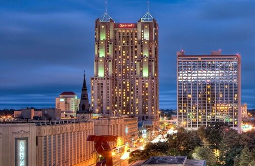 San Antonio Marriott Rivercenter on the River Walk, Забронировать Отель Сан-Антонио Bexar County