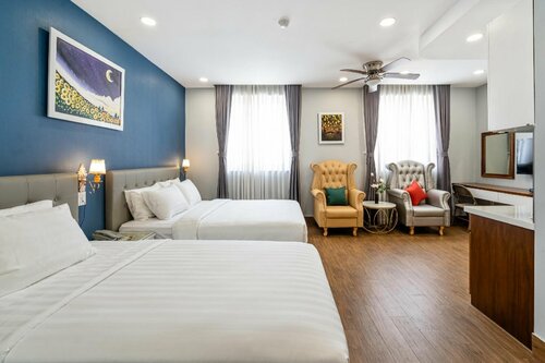 El Ocaso Hotel and Apartments, Забронировать Апартаменты/квартира Отели провинции Хошимина с парковкой, Парковка