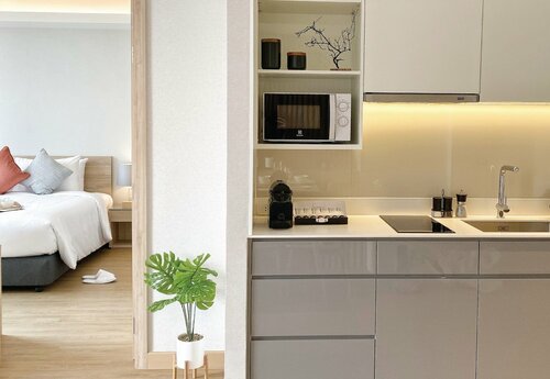 Oakwood Suites Bangkok, Забронировать Апарт-отель Отели Бангкока с парковкой, рядом с Торгово-развлекательный центр Кореан Таун, Парковка