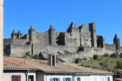 Carcas Hotes Guest House, Book Pension Hoteller i Carcassonne med parkering, Parkering