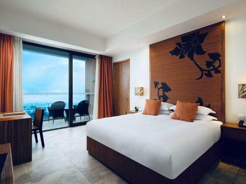 Mangrove Tree Resort World Sanya Bay -Elader Palm Tower, Rezervasyon Tatil Köyü Hainan otoparklı oteller, Otopark