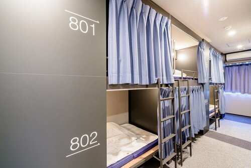 Grids Tokyo Asakusa-Bashi Hotel&Hostel, Забронировать Отель Тайто Токио