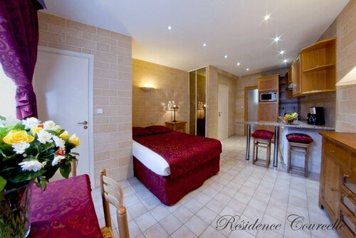 Appart Hôtel Résidence Courcelle, Забронировать Отель Леваллуа-Перре 