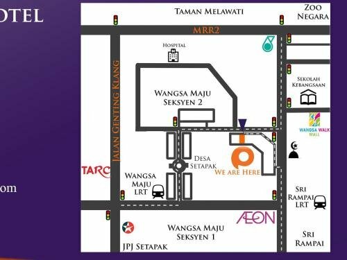 Orange Premier Hotel Wangsa Maju, Забронировать Отель Отели Федеральной территории Куала-Лумпура 3 звезды, 3*