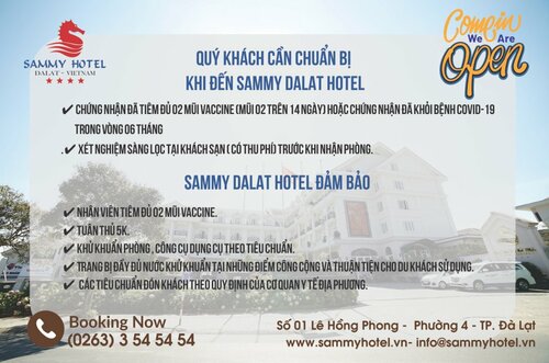 Sammy Dalat Hotel, Забронировать Отель Отели Далата с завтраком, рядом с Рынок Далата, Завтраки