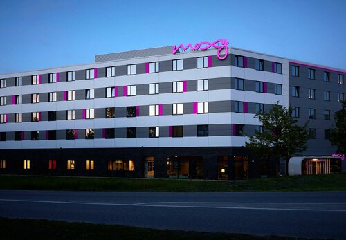 MOXY Munich Airport, Boek Hotel Hotels in Oberding met ontbijt, Ontbijt
