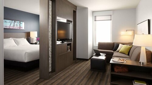 Hyatt House Nashville Downtown-Convention Center, Забронировать Отель Юг Нашвилл Нэшвилл