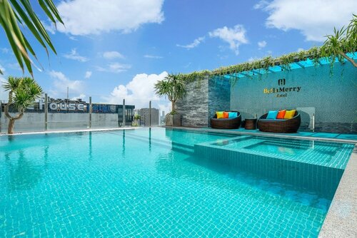 Bella Merry Hotel and Apartment, Book Lejlighed Hoteller i Da Nang med parkering, Parkering
