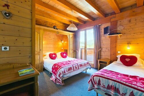 Chalet Hôtel Aiguille Blanche Logis, Забронировать Шале Ле-Же Порт дю Солей