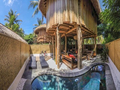 Gili Treehouses, Book Guesthouse Hotels in Lombok with a Pool, Swimming Pool
