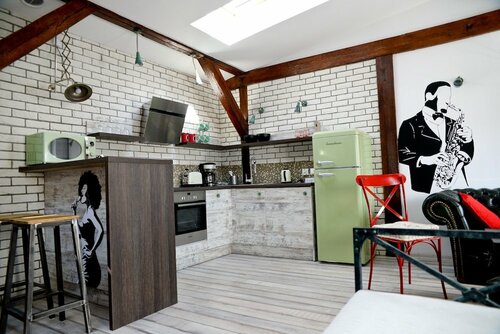 In the Attic Apartments, Забронировать Апартаменты/квартира Апартаменты Щецина, рядом с Бизнес-центр PAZIM, Апартаменты/квартира