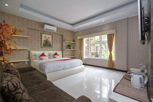 Dedy Beach Inn, Забронировать Отель Кута Бадунг, рядом с Аквапарк Waterbom Park