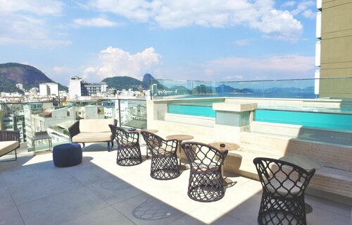 Ritz Copacabana Hotel, Забронировать Апартаменты/квартира Апартаменты Рио-де-Жанейро, рядом с Статуя Доривала Каимми, Апартаменты/квартира