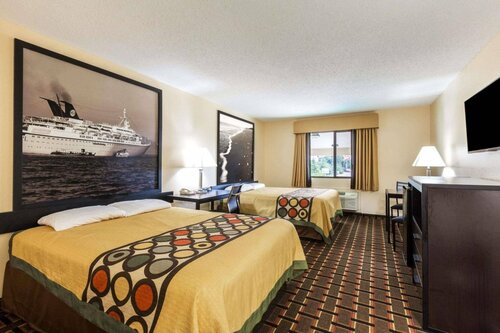 Super 8 League City/Kemah Area, Book Hotel Hoteller i Houston med parkering, Parkering