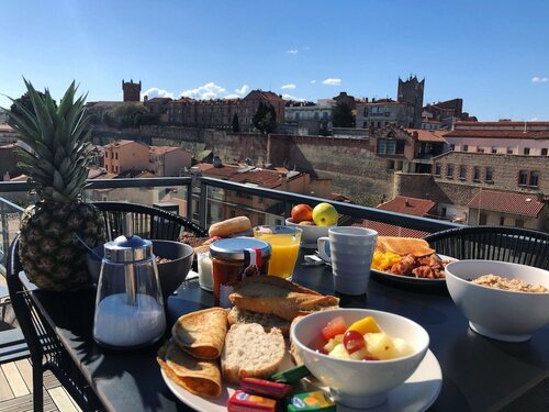 Dali Hôtel Perpignan - Restaurant, Забронировать Отель Отели Pyrénées-Orientales с завтраком, Завтраки
