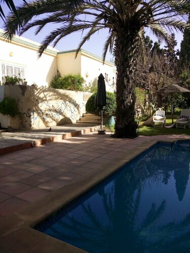 Villa With 4 Bedrooms in Hammamet, With Wonderful sea View, Private Po, Rezerwuj Willa Domy Wakacyjne w Nabeul, Domek
