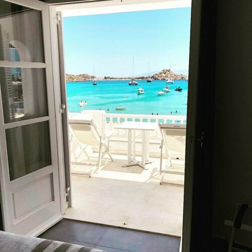 Acrogiali Beachfront Hotel Mykonos, Забронировать Отель Бизнес-отели Платис Ялос, 4* 5*