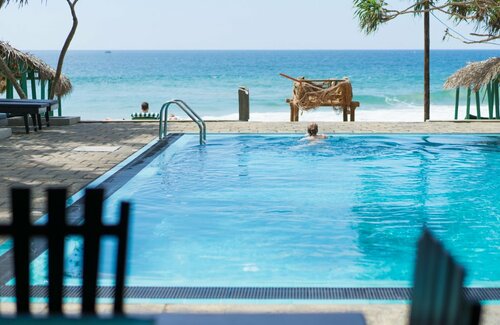 At Ease Beach Hotel, Забронировать Отель Отели Хиккадува 3 звезды, 3*