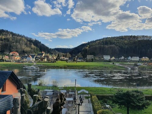 Hotel Elbpromenade, Забронировать Отель Бад-Шандау Saxon Switzerland