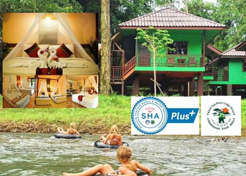 Khao Sok River Lodge Hotel, Забронировать Отель Кхао-Сок провинция Сурат Тхани