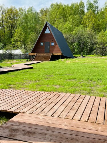 Fazenda A-frame, Prenota Campeggio  