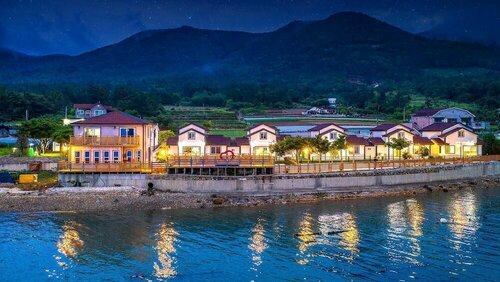 Yeosu Hi Mom Kids Family Pension Gold, Забронировать Гостевой дом Отели Йосу с парковкой, Парковка