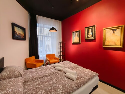 Noch' v Galeree Living quarters, Rezervovat Hostel Petrohrad hostely, blízko Galeria Shopping Centre, Hostel