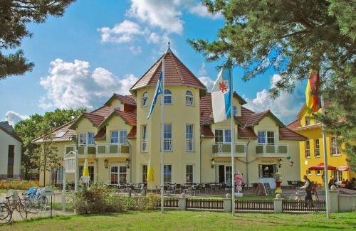 Hotel Ostseeblick - direkt hinter den Dünen, Забронировать Отель Остзебад-Карлсхаген Узедом