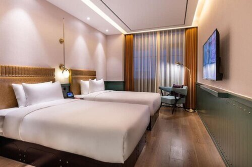 Manxin Hotel Yan'an West Road Branch, Забронировать Отель Отели Hongqiao с парковкой, Парковка
