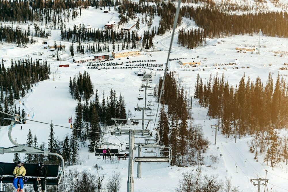 Aurora Hut Dundret Lapland