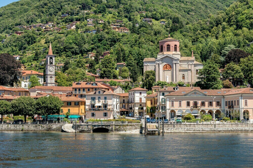 Sunset in Baveno