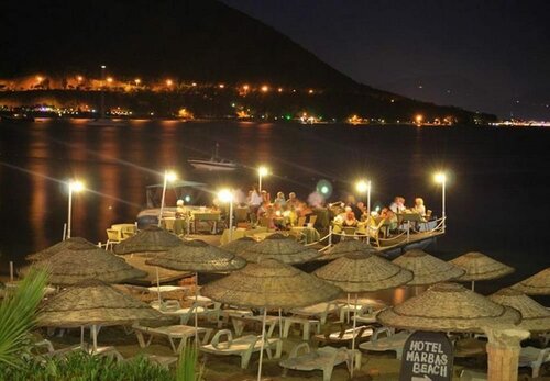 Marbas Select Beach +14, Забронировать Отель Отели Ичмелер с бассейном, Бассейн