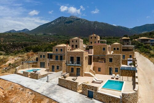 Patio Villas, Rezerwuj Hotel Hotele w Messenia Regional Unit z basenem, Basen